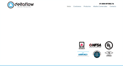 Desktop Screenshot of deltaflow.com.mx
